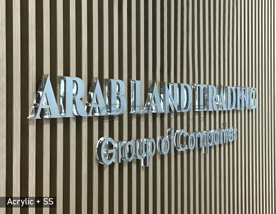 3D Signage Unlit, image 4 of 7