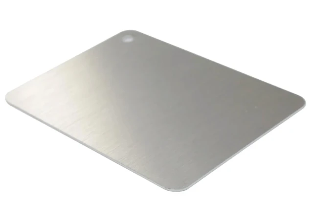 Anodised Aluminium Sheet - Brushed Silver, image 1 of 1