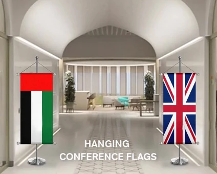 Conference Flags Hanging, image 5 of 5