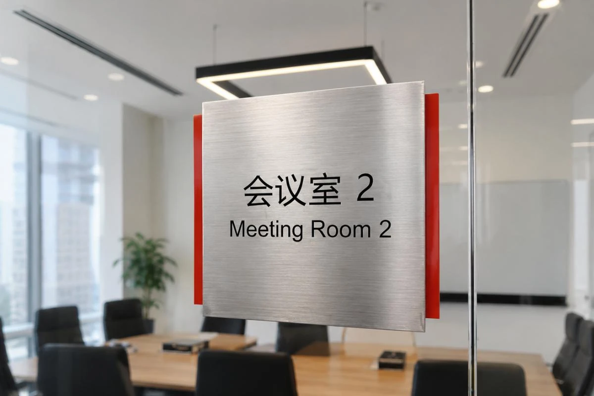 Meeting Room Nameplates, image 1 of 1