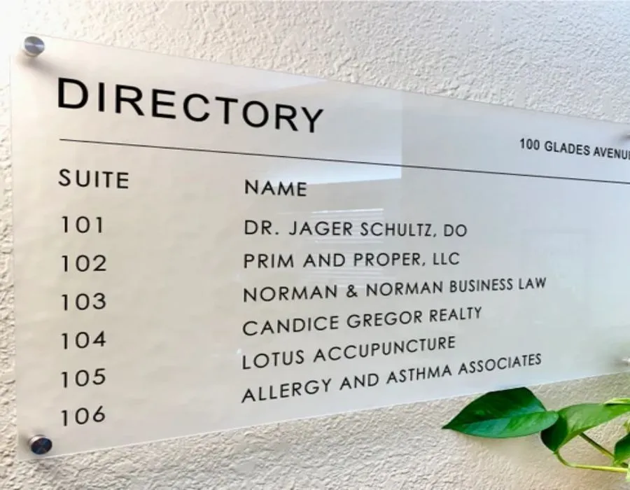 Directory Signage, image 3 of 6