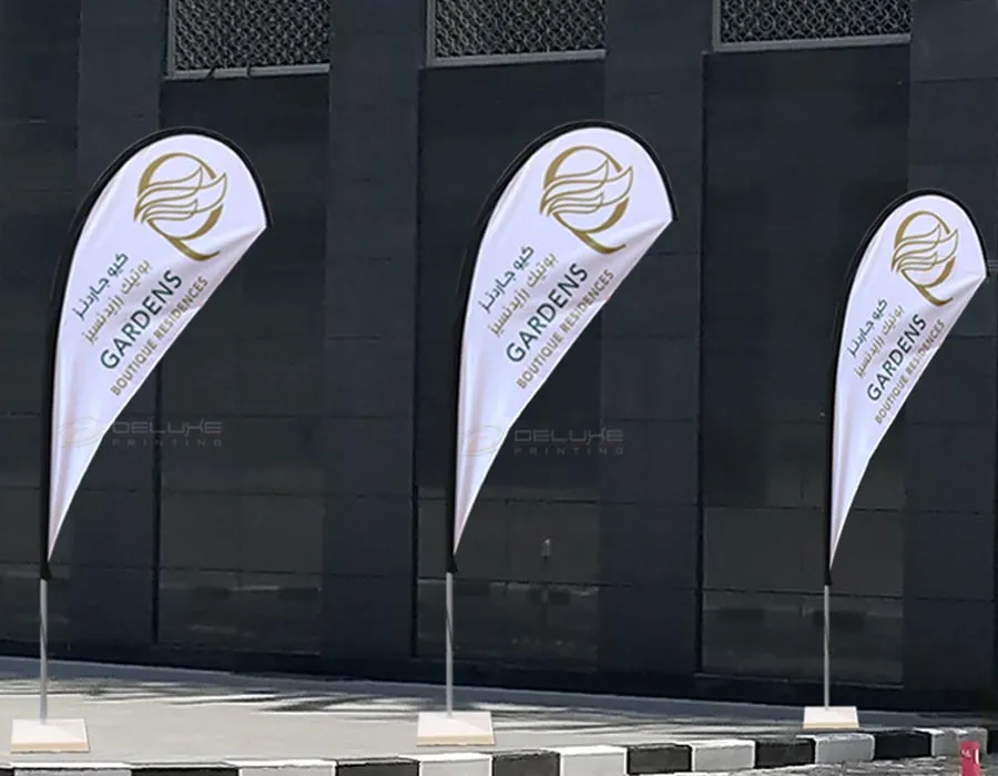Tear Drop Flags, image 1 of 5