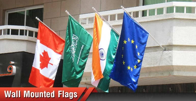 Wall Mounted Flags, image 5 of 7